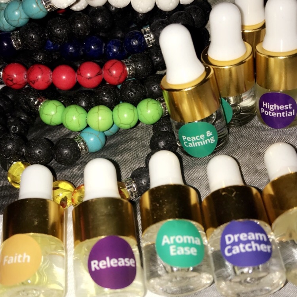 Chakra Diffuser Bracelets - Picture 3 of 7